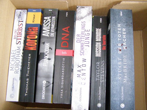Bücherpaket thriller krimi - 7, thriller/krimi