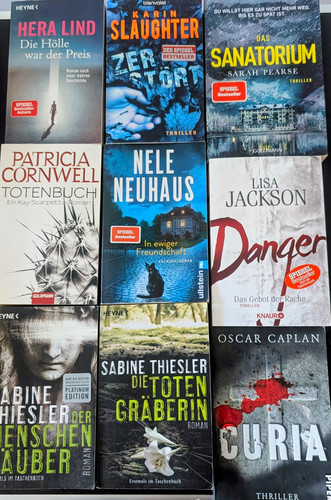 Bücherpaket krimi thriller - bücherpaket, krimi/thriller