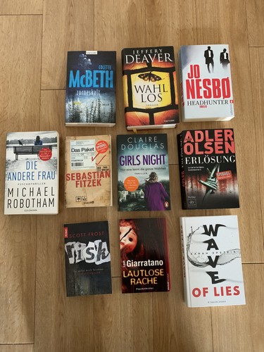 Bücherpaket krimis - -,
