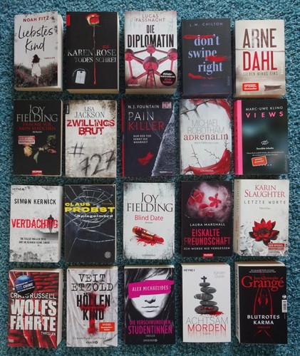 Bücherpaket thriller - bücherpaket,