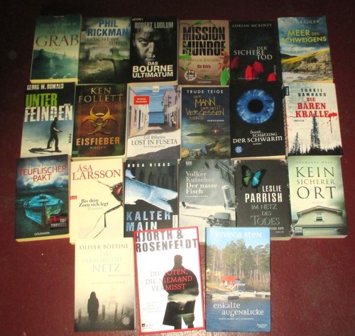 Bücherpaket sammlung krimis - bücherpaket,