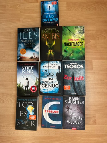 Bücherpaket krimi thriller - bücherpaket,