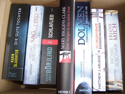 Bücherpaket thriller krimi - 7, thriller/krimi