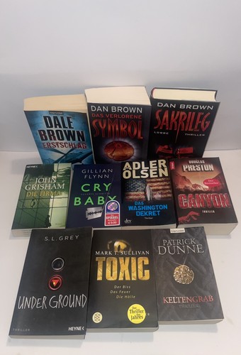 10x thriller krimi - thriller,