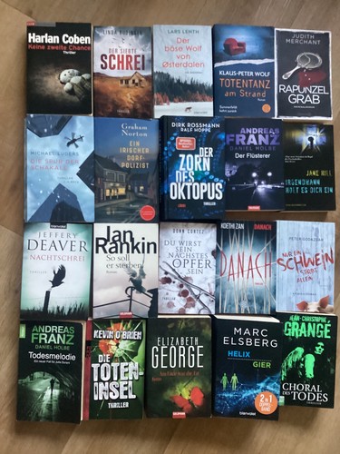 Bücherpaket krimis thriller - krimis/,