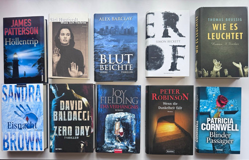Bücherpaket konvolut krimis - konvolut,