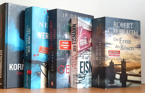 Buchpaket krimi thriller 5 - buchpaket+krimi+thriller, +5