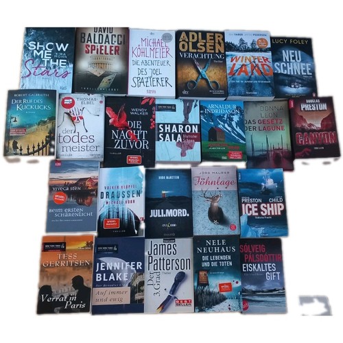 Krimis bücherpaket bücher - bücherpaket, 23