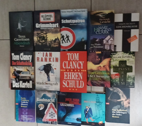 Krimi thriller paket 36 - thriller,