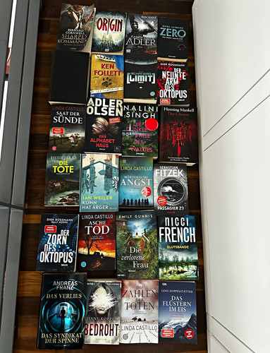 Bücherpaket thriller krimi - bücherpaket, thriller/krimi
