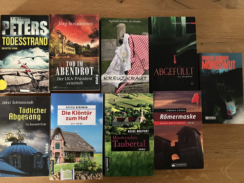 Bücherpaket krimis - bücherpaket, /9