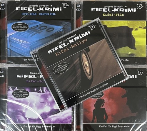 Eifel krimi paket - 10, cd