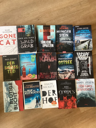 Bücherpaket krimis thriller - bücherpaket, krimis/thriller