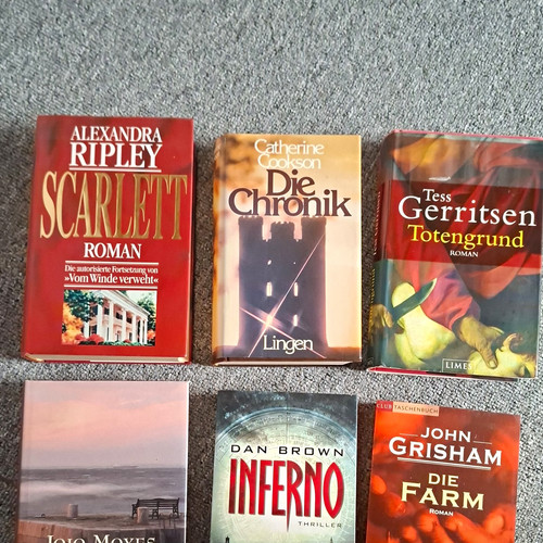 Bücherpaket thriller romane - bücherpaket,