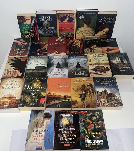 25x historische romane paket - romane,