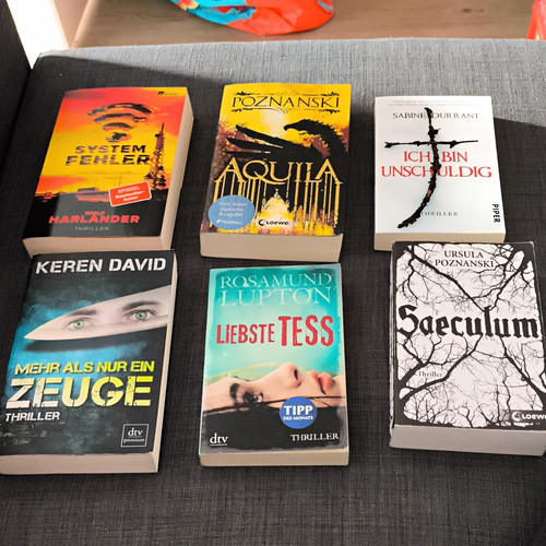 Bücherpaket thriller krimi 6 - bücherpaket, thriller/krimi: