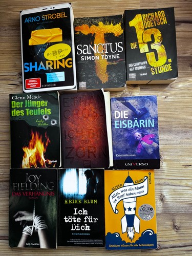 Bücherpaket taschenbücher - 9,