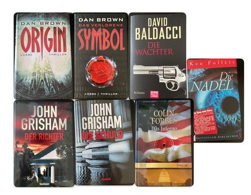 Thriller krimi bücherpaket - thriller,