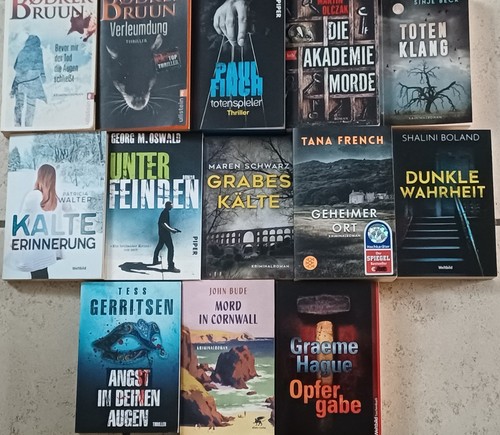 Bücherpaket thriller - bücherpaket,,