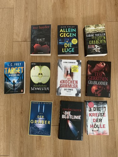 Bücherpaket krimis - -,