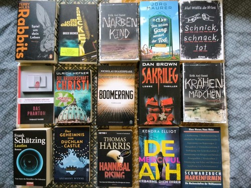 Buchpaket 15x bücher - buchpaket,