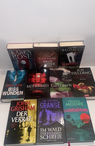 10x thriller krimi - krimi, bücher