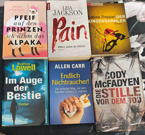 Bücherpaket taschenbücher - bücherpaket, 6