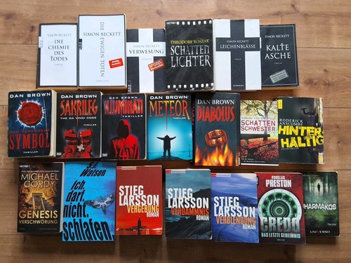 Thriller großes buchpaket - thriller,