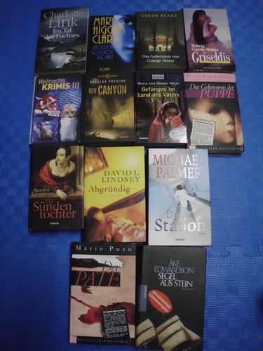 Bücherpaket romane krimi - bücherpaket,