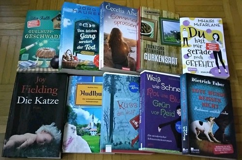 Bücherpaket krimi humor - 10, ×