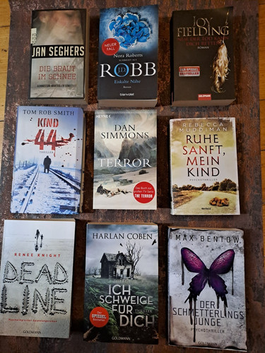 Bücherpaket bücher krimi - 9,