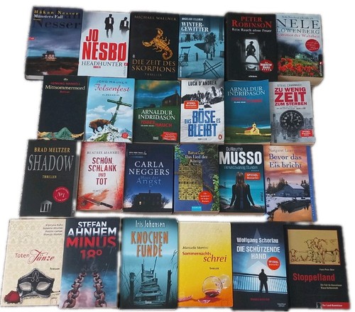 Bücherpaket bücher krimis - bücherpaket,