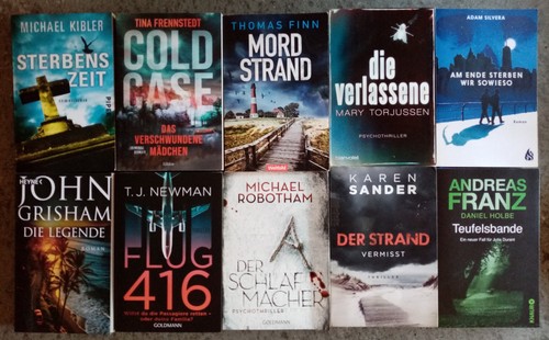 Buchpaket krimis thriller - buchpaket, &