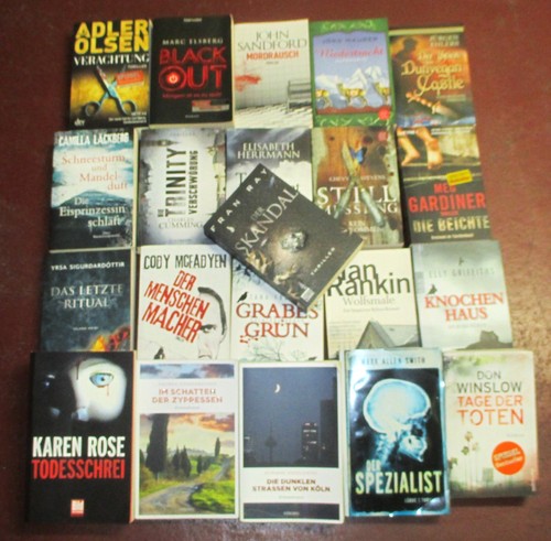 Bücherpaket sammlung krimis - sammlung,