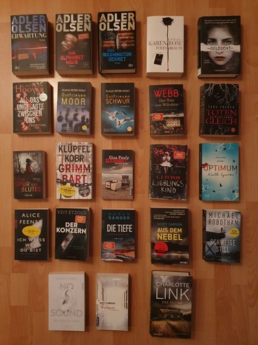 Bücherpaket 23x krimi - 23x,