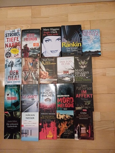 Krimi thriller paket 30 - thriller,