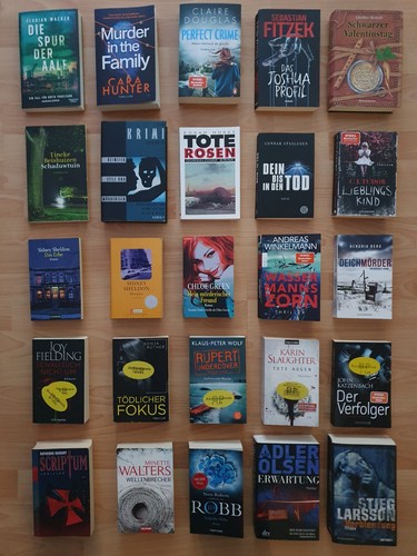 Bücherpaket 25x krimi - 25x,